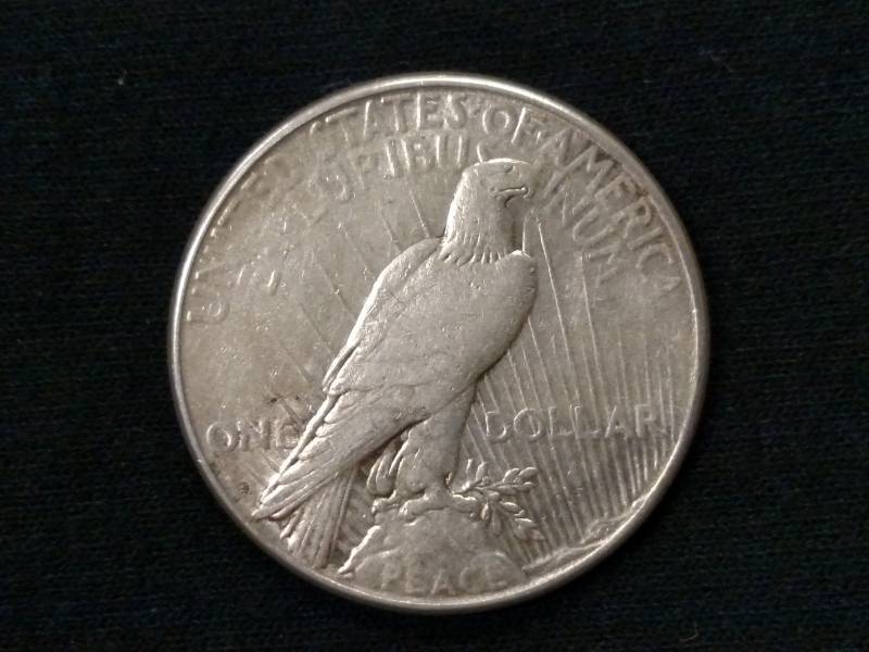 1923 S Peace Silver Dollar...