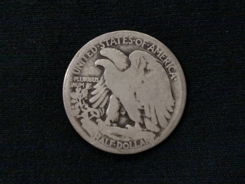 1918 Walking Liberty Silver Half Do...