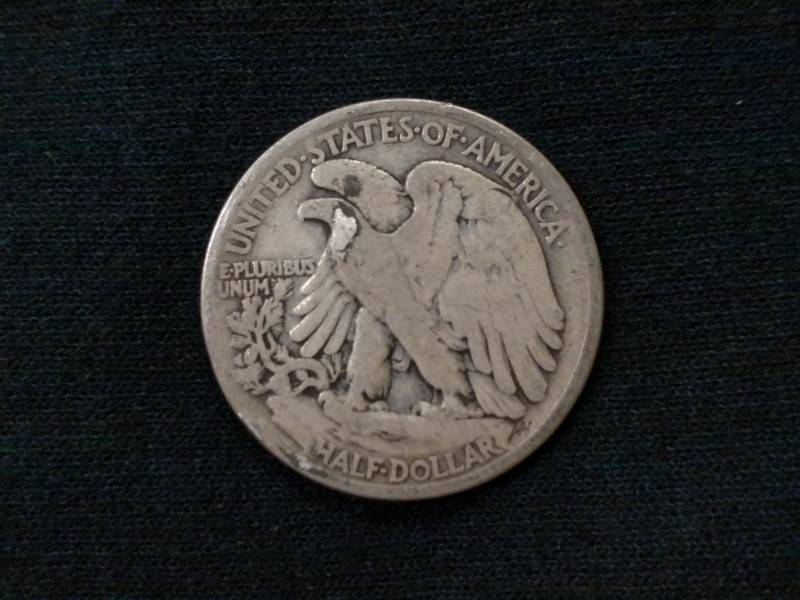 1920 Walking Liberty Silver Half Do...