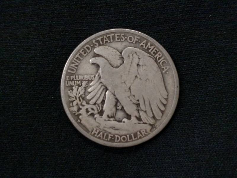 1935 D Walking Liberty Silver Half ...