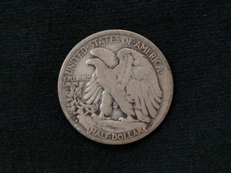 1935 S Walking Liberty Silver Half ...
