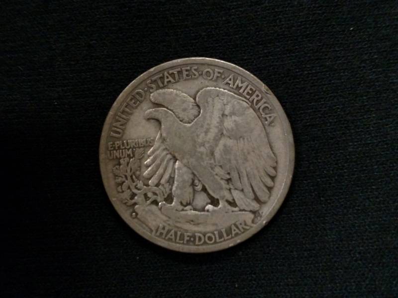 1936 S Walking Liberty Silver Half ...