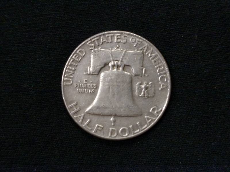 1961 D  Franklin Silver Half Dollar...