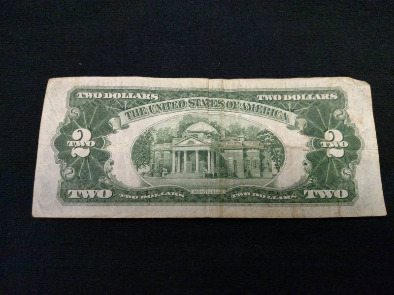 1928 D $ 2 Red Seal Note...
