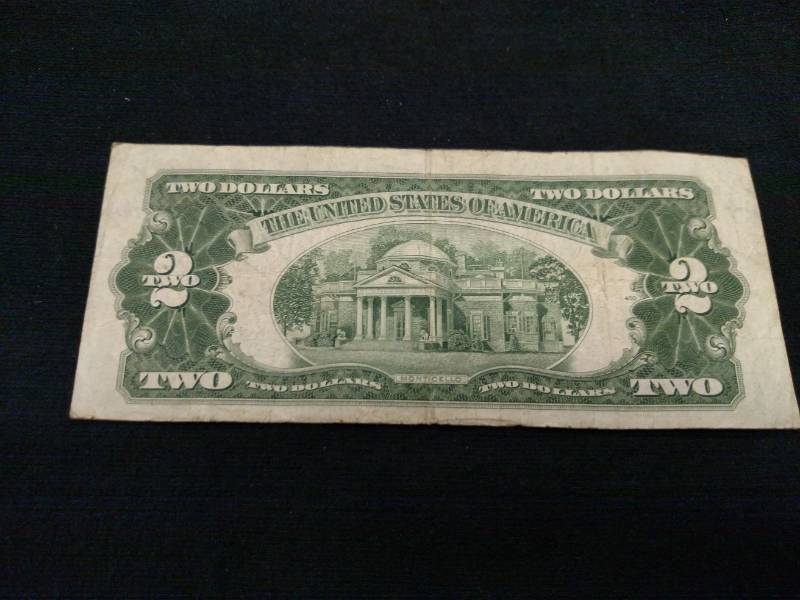 1953 A $ 2 Red Seal Note...