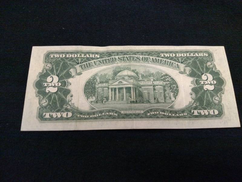 1953 B $ 2 Red Seal Note...
