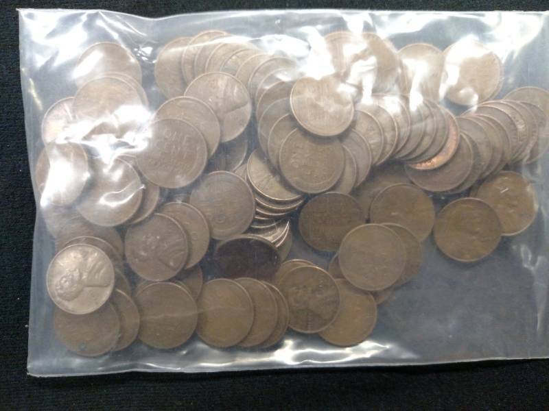 (100) Wheat Pennies...