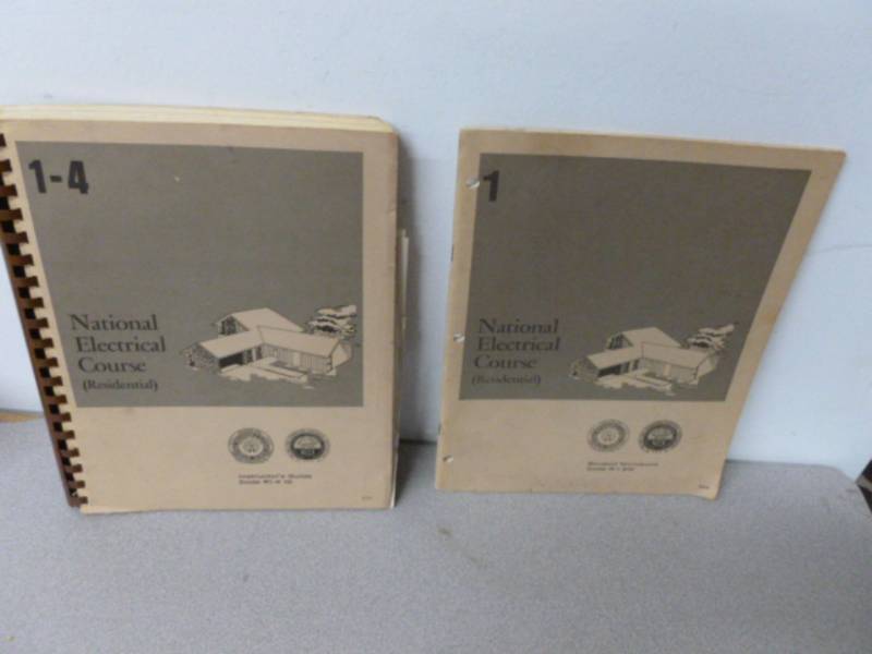 lot 55 image: Electrical Course Manuals