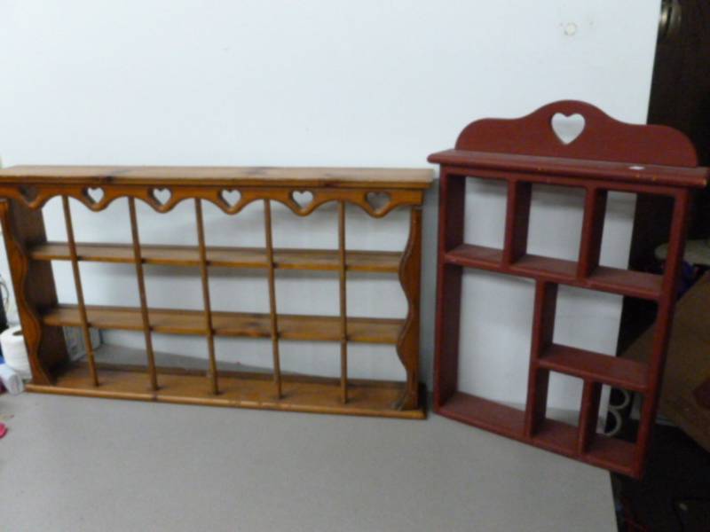 lot 74 image: Wall Shelves
