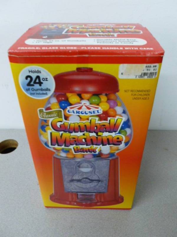 lot 79 image: New Gumball Machine