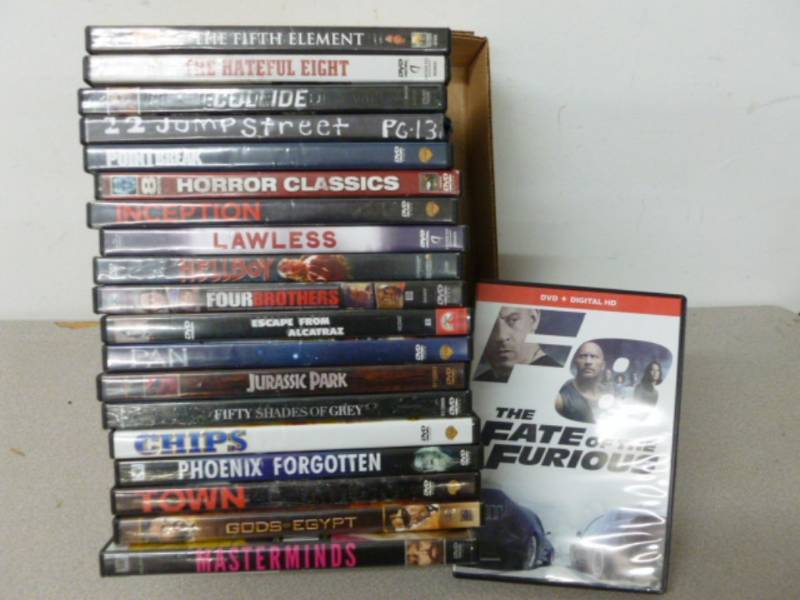 lot 112 image: DVD Movies