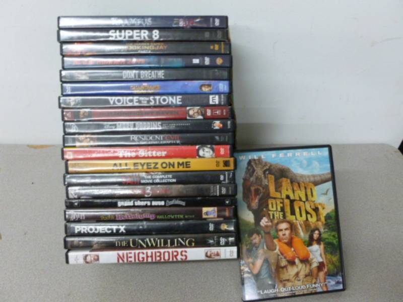 lot 113 image: DVD Movies