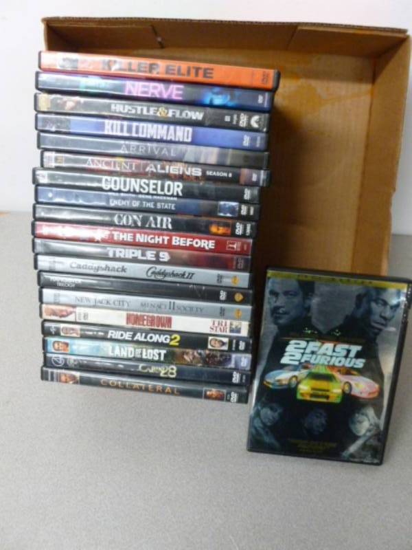 lot 117 image: DVD Movies