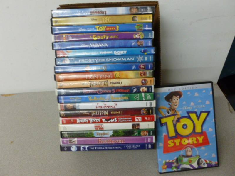 lot 192 image: Kids DVD Movies