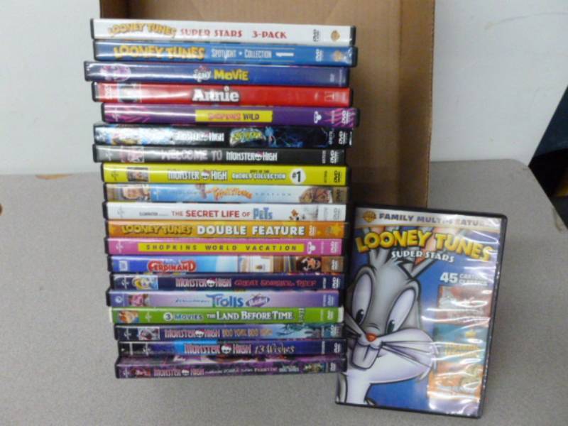 lot 196 image: Kids DVD Movies