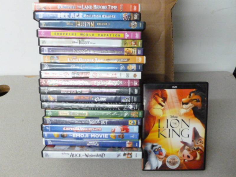 lot 197 image: Kids DVD Movies