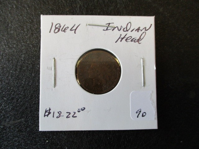 lot 90 image: 1963 Indian Head Cent