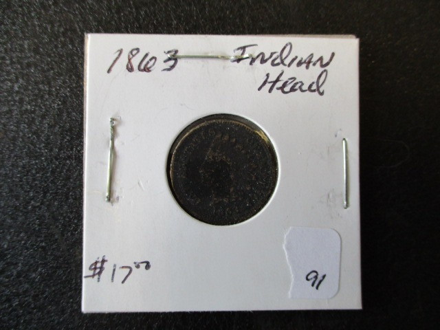 lot 91 image: 1964 Indian Head Cent