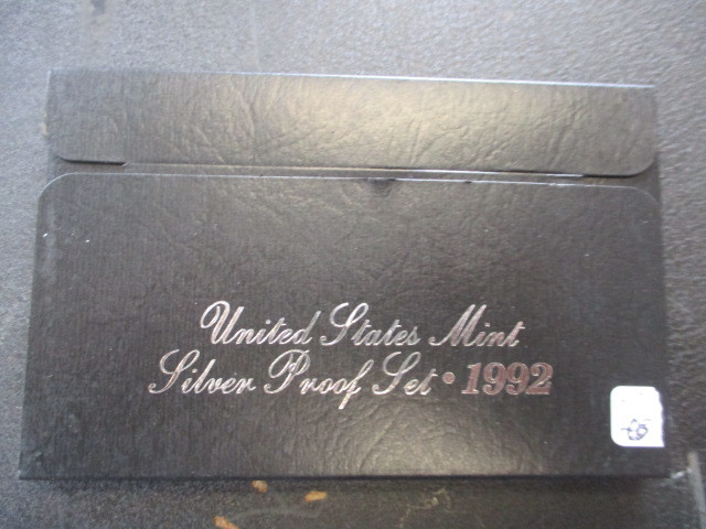 lot 97 image: 1992 United States Silver Proof Set