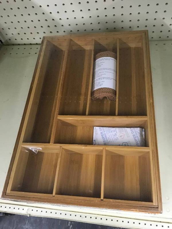 lot 15 image: Seville Expand Drawer Organizer, Retail $24.99