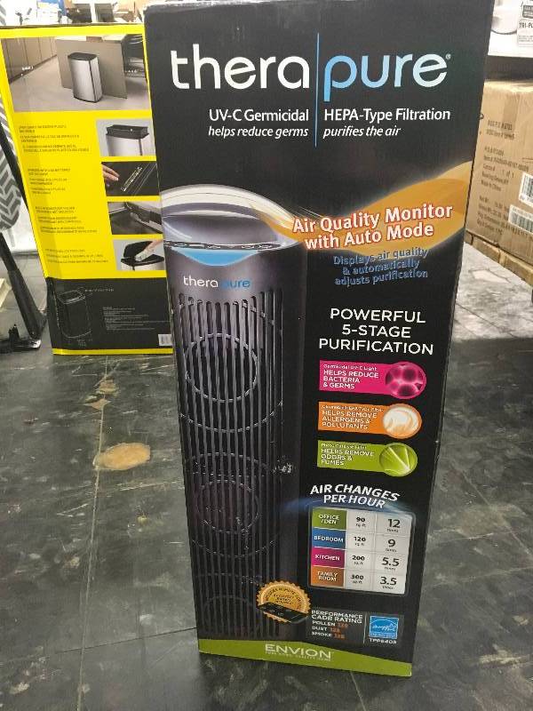 lot 23 image: Therapure Air Purifier, Retail $99.99