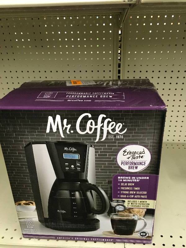 lot 47 image: Mr. Coffee, Retail $29.99
