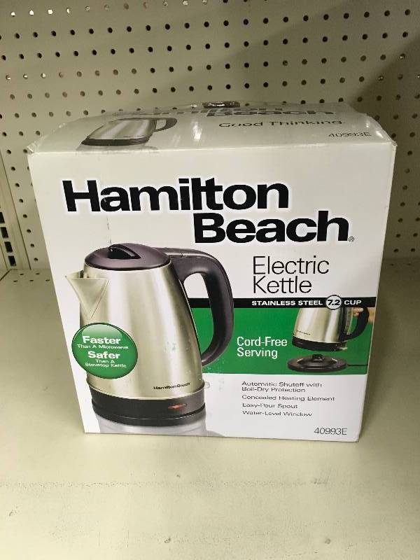 lot 51 image: Hamilton Beach Electric Kettle