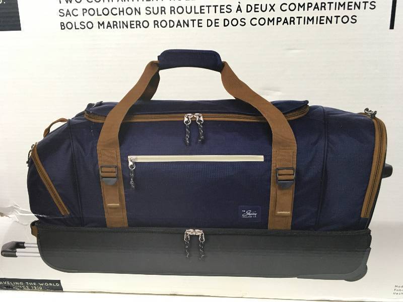 lot 105 image: Ricardo Skyway Globe Trekker Luggage, Retail $39.99