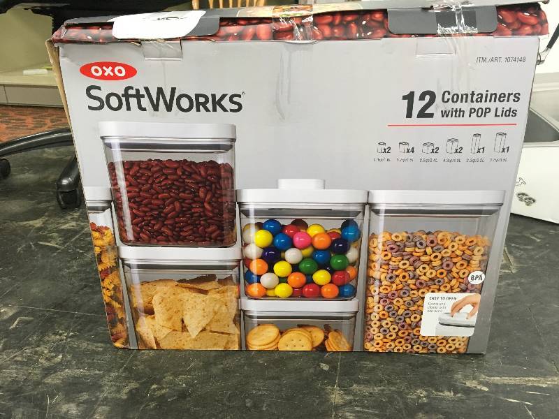 lot 66 image: Oxo 12PC Pop Set, Retail $79.99