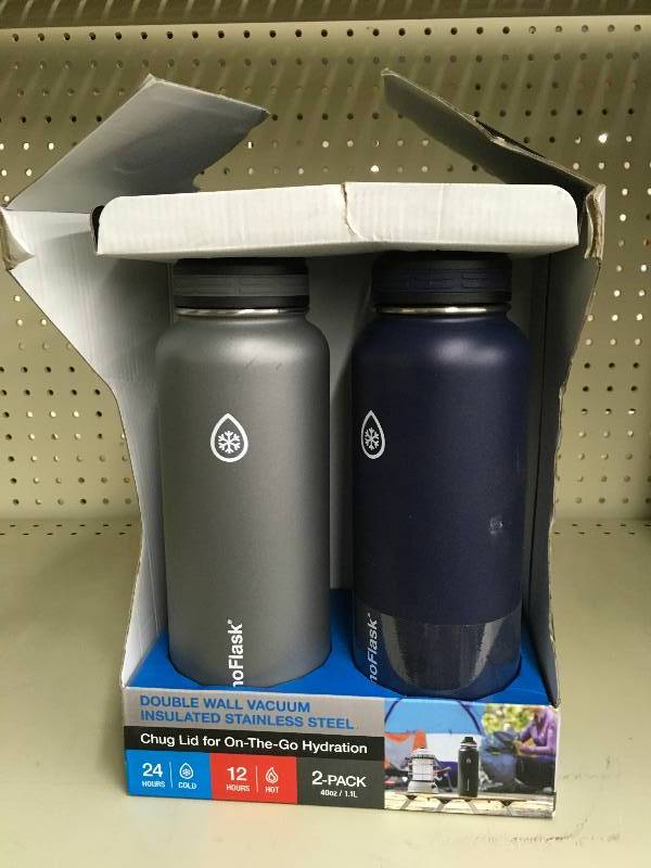 lot 98 image: 2PK Thermoflask 40OZ, Retail $24.99