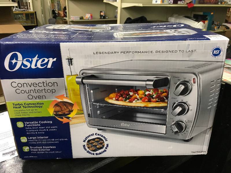 lot 104 image: Oster Convection Oven, Retail $79.99