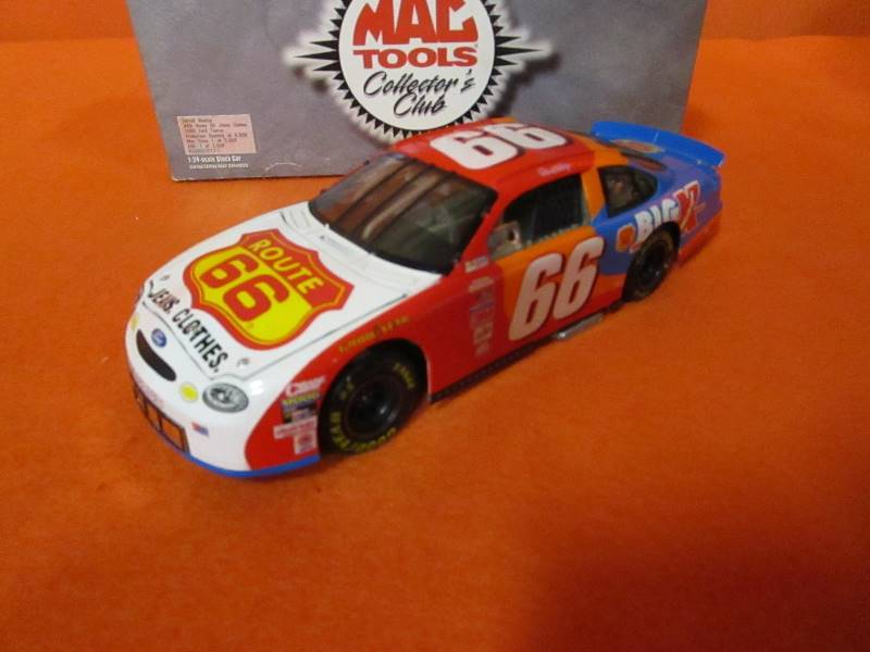 lot 75 image: Darrell Waltrip Kmart Route 66 Jeans Action Collectibles Die cast