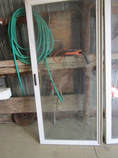 lot 4 image: Used Sliding Glass Doors & Screens