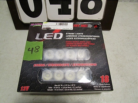 lot 48 image: Blazer LED Strobe Lights