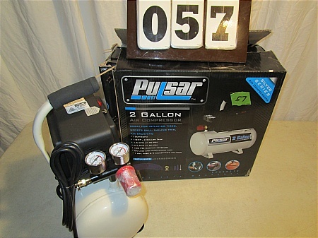 lot 57 image: Pulsar 2 Gallon Air Compressor