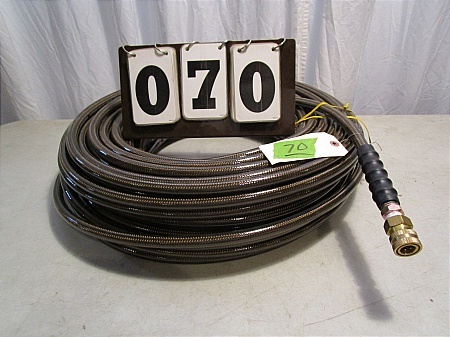 lot 70 image: Pressure Washer Hose - 200 ft
