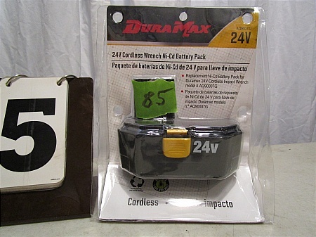 lot 85 image: DuraMax 24V Ni-Cd Battery Pack