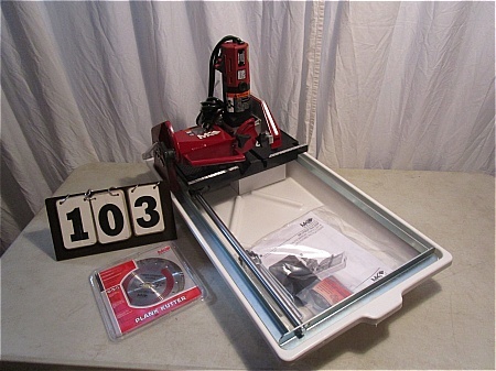lot 103 image: MK Diamond Tile Saw