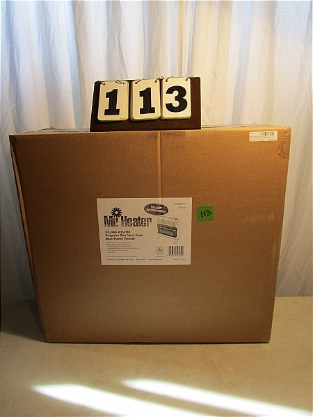 lot 113 image: Mr. Heater 30,000 BTUHR Propane Forced Air Heater