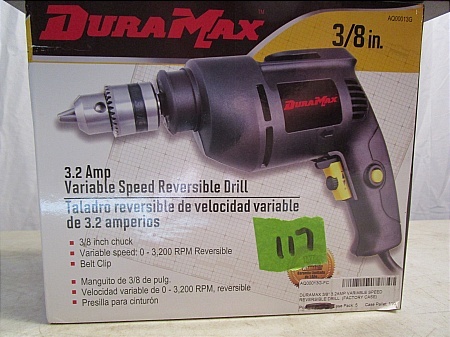 lot 117 image: DuraMax 38 Reversible Drill