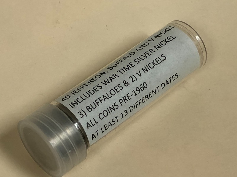 (1) Roll Of (40) Nickels
