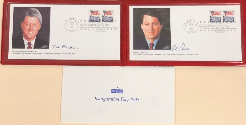 Inauguration Day 1993 First Day Covers