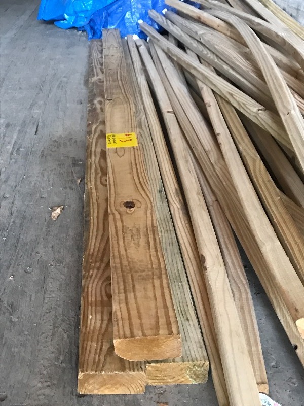 lot 13 image: Lot Of 2x2 & 2x4 Lumber
