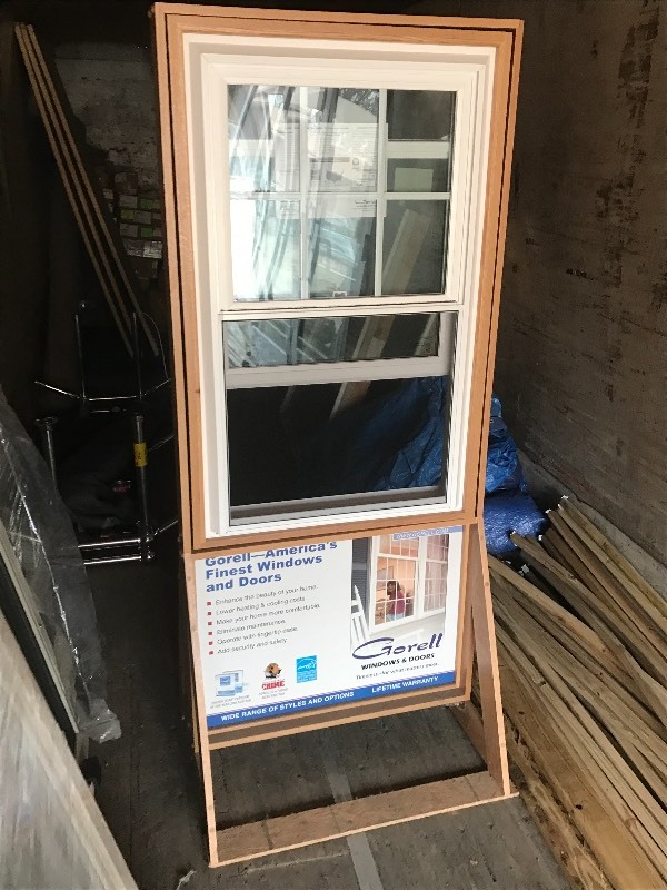 lot 19 image: (1) Unused Vinyl Window