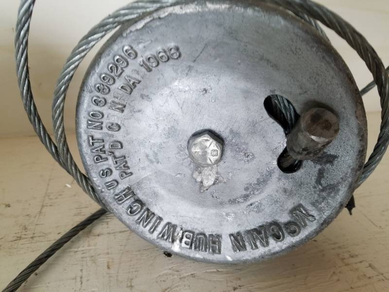 lot 9 image: McCain Tire Hub Winch from 1968