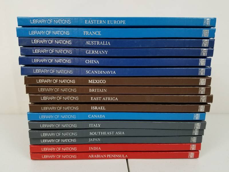 lot 25 image: Library of Nations Time Life Books