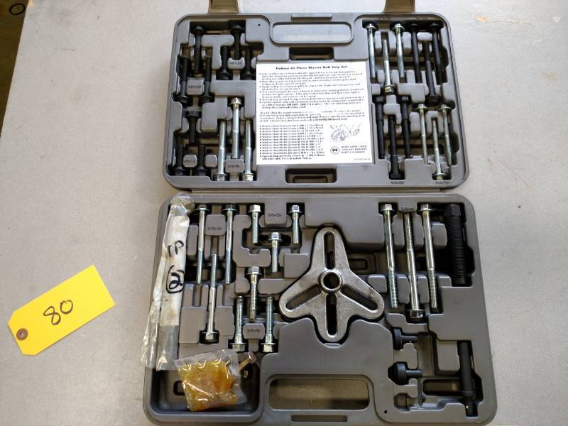 lot 80 image: Matco Master Bolt Grip Set...