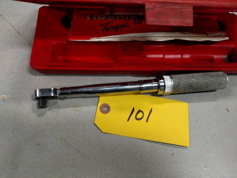 lot 101 image: Snap-On InchPound Torque Wrench...