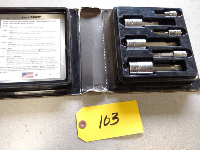 lot 103 image: Snap-On Triple Square Socket Driver...