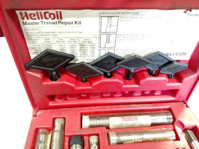 lot 145 image: Heli-Coil Master Thread Repair Kit...